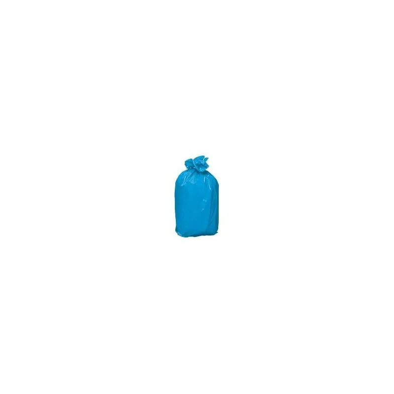 Sacs poubelles 120L bleu 40µ 