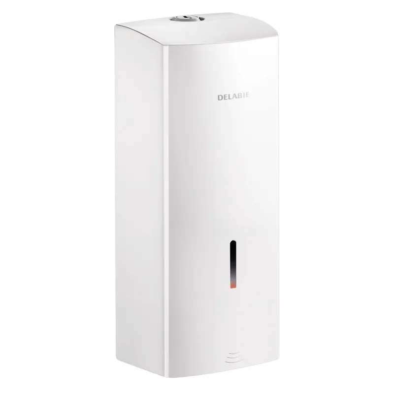DISTRIBUTEUR INOX époxy blanc  DELABIE