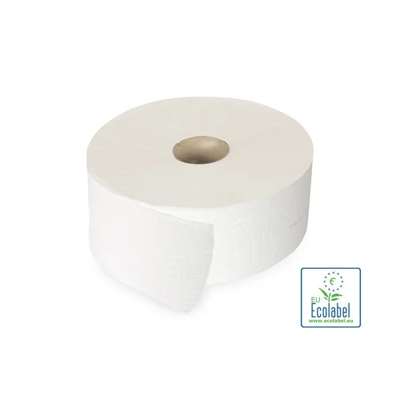 Papier toilette maxi Jumbo 2 plis blanc 340 mètres