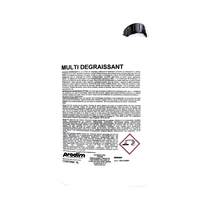 Multi dégraissant 5L 