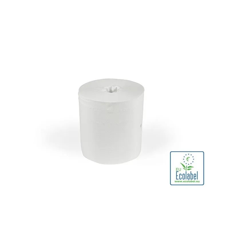 Bobine en papier 2 plis maxi devidage central 
