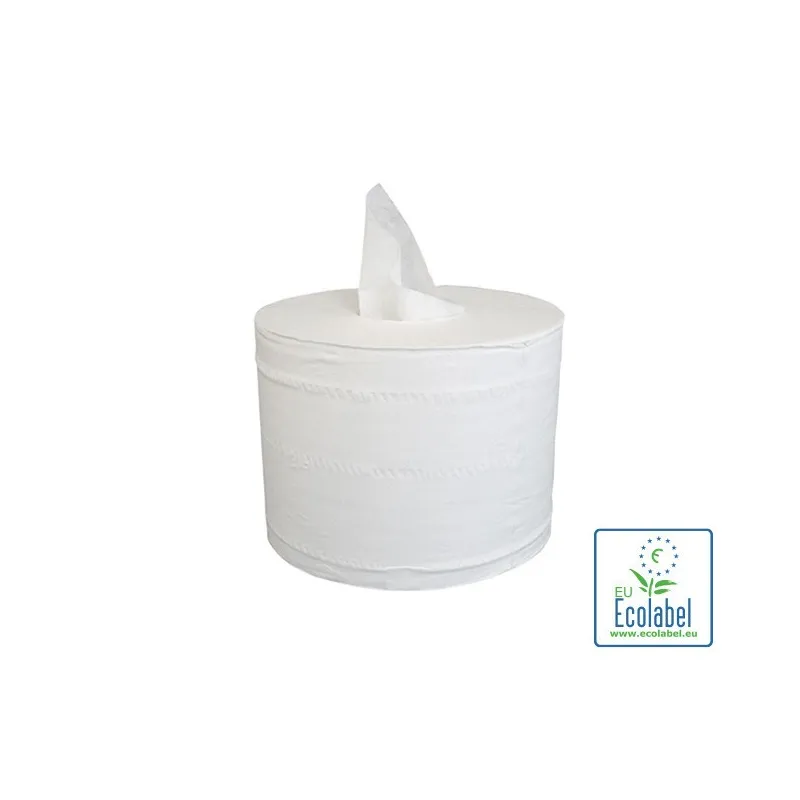 Papier toilette 2 plis blanc pure cellulose par 6 rlx 